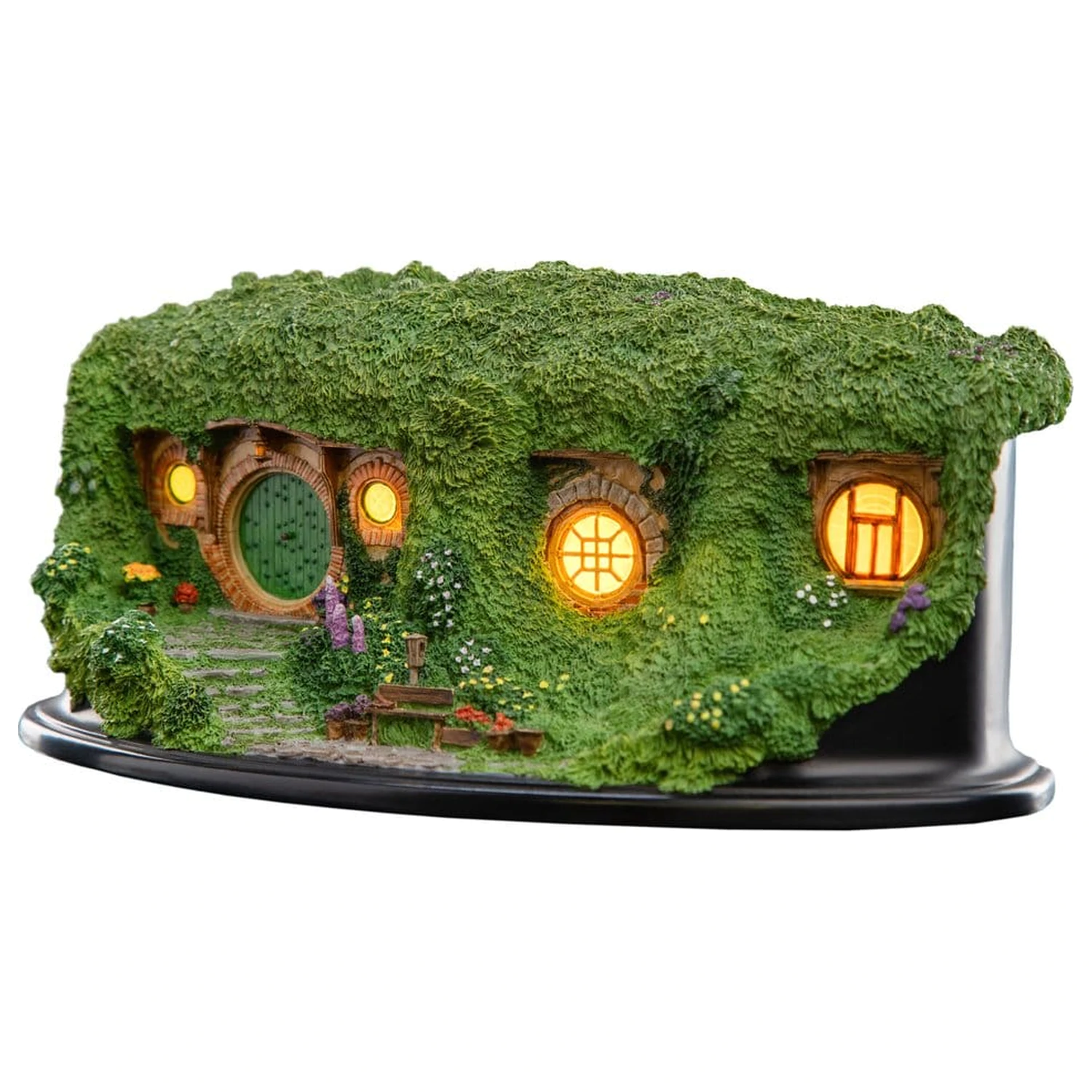 The Lord of the Rings Environment Hobbit Hole - Bag End - Osvetlená edícia 7 cm produktová fotografia