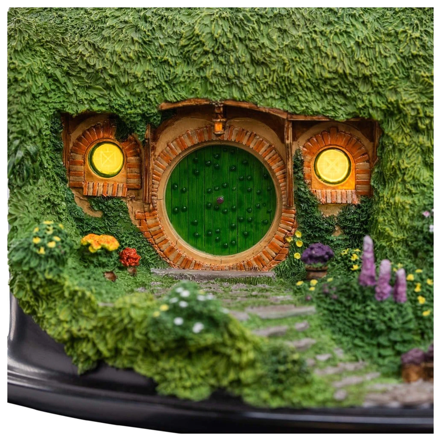 The Lord of the Rings Environment Hobbit Hole - Bag End - Osvetlená edícia 7 cm produktová fotografia