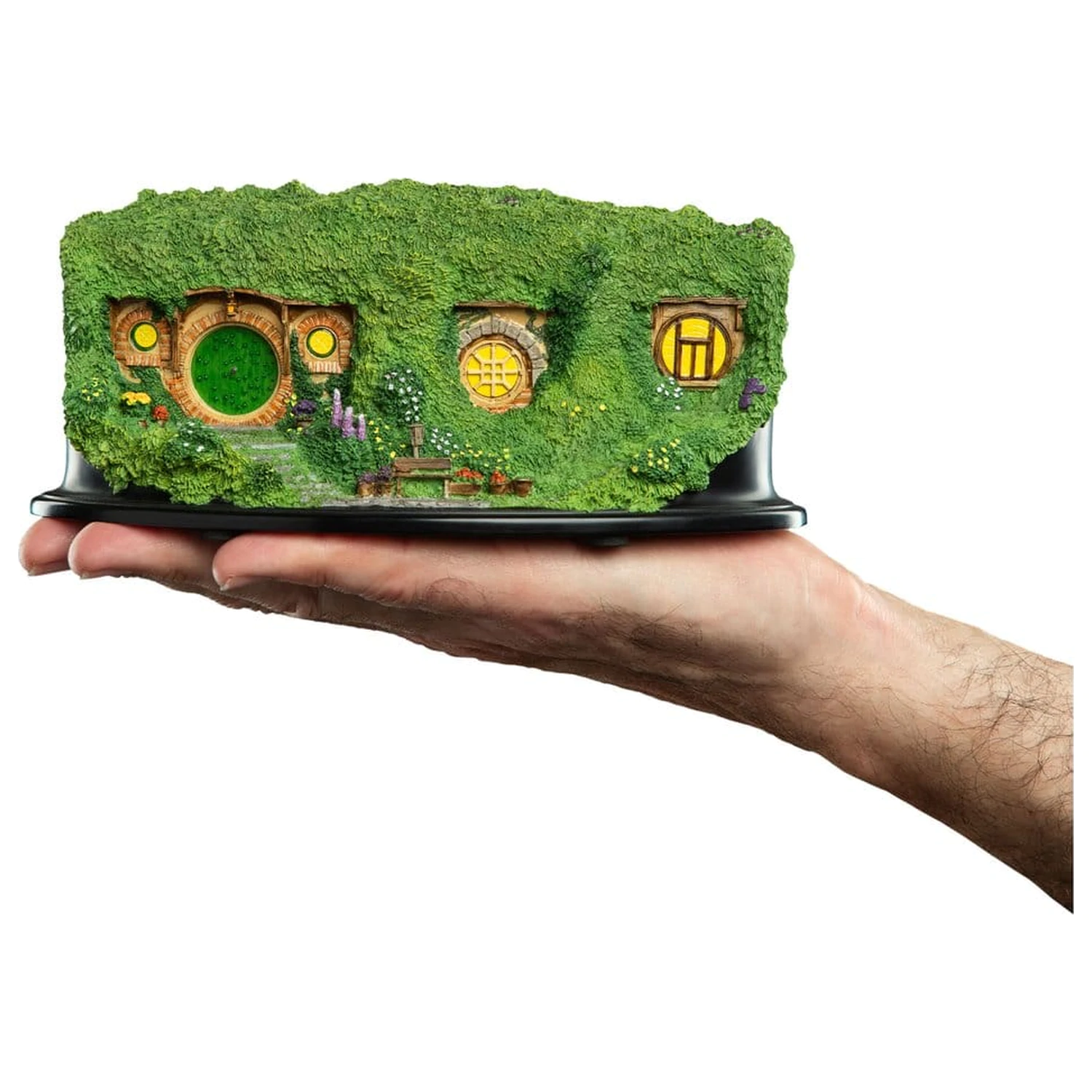 The Lord of the Rings Environment Hobbit Hole - Bag End - Osvetlená edícia 7 cm produktová fotografia