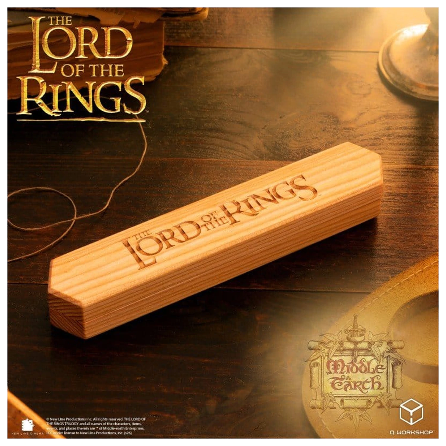 The Lord of the Rings Drevená krabica na kocky Smrekovec produktová fotografia