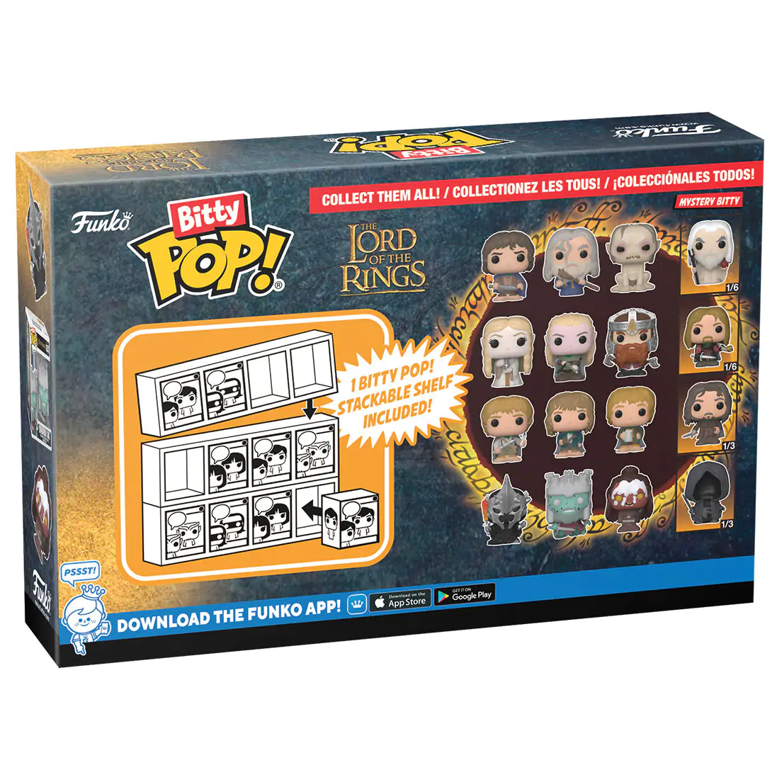 Blister 4 figúrky Bitty Funko POP The Lord of the Rings Galadriel termékfotó