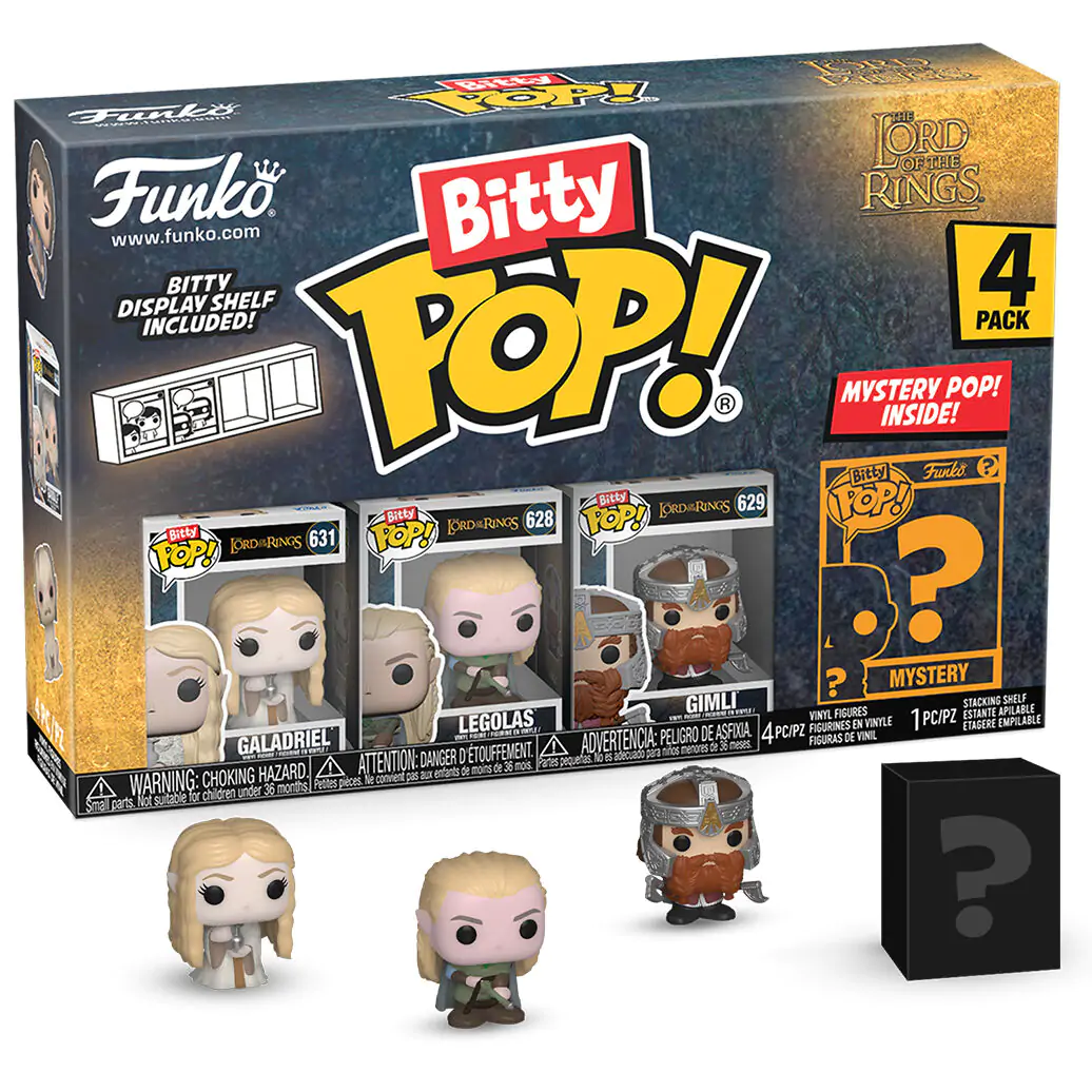 Blister 4 figúrky Bitty Funko POP The Lord of the Rings Galadriel termékfotó