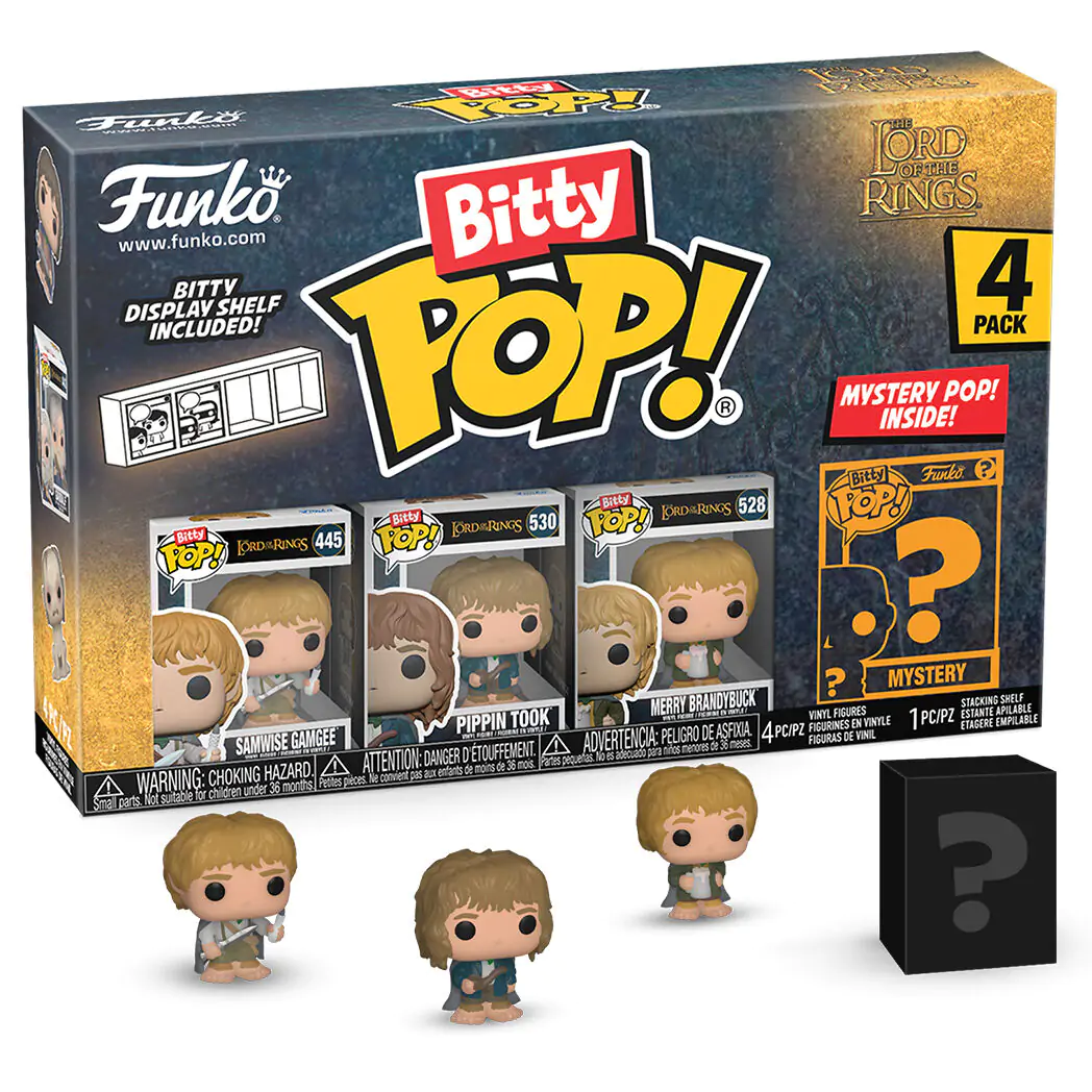 Blister 4 figúrky Bitty Funko POP The Lord of the Rings Samwise termékfotó