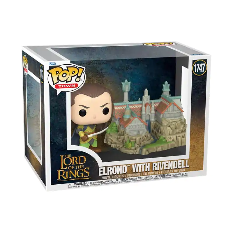 The Lord of the Rings Funko POP! Town Vinylová figúrka Elrond & Rivendell 9 cm produktová fotografia