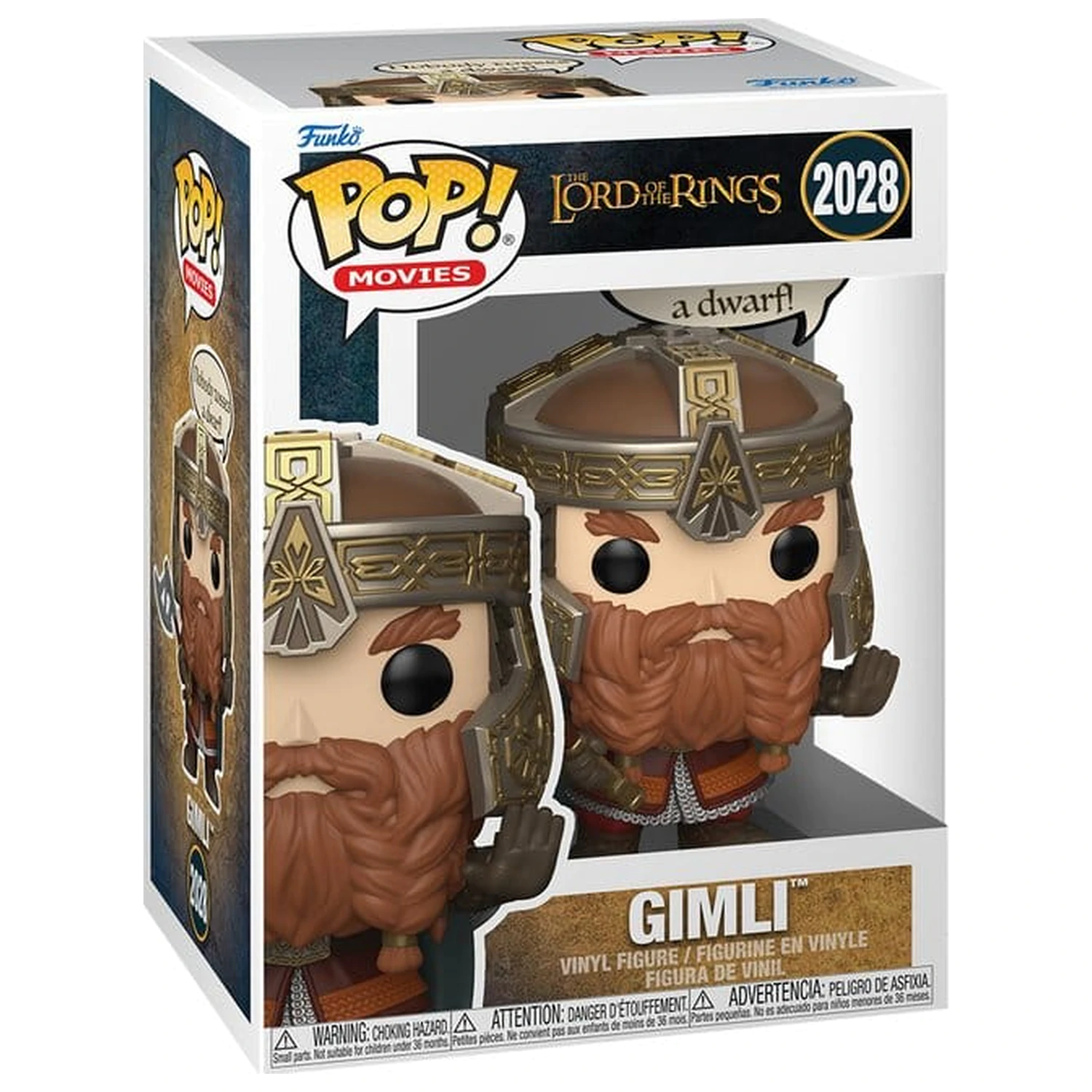 The Lord of the Rings Funko POP! vinylová figúrka Gimli 9 cm produktová fotografia