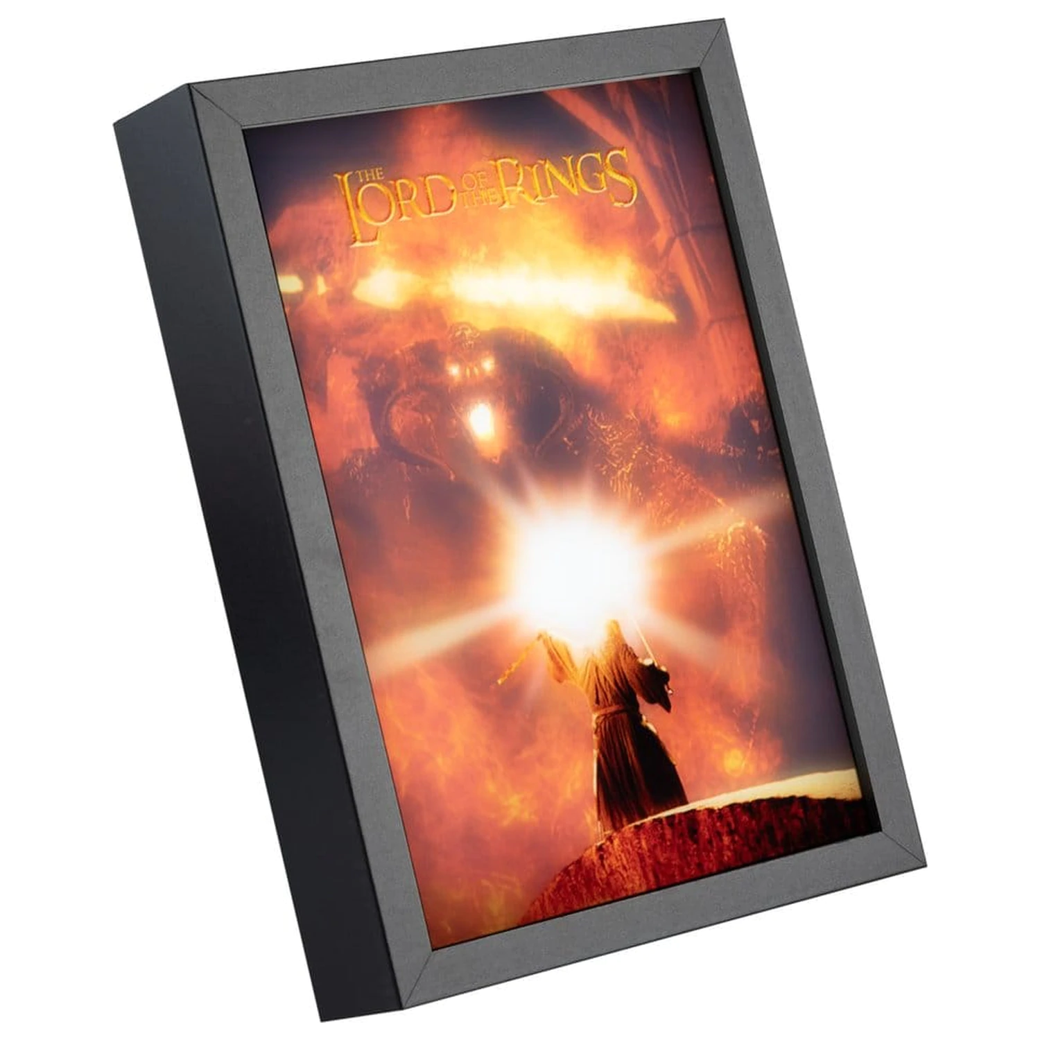 The Lord of the Rings zarámovaný LED panel 28 x 20 cm produktová fotografia