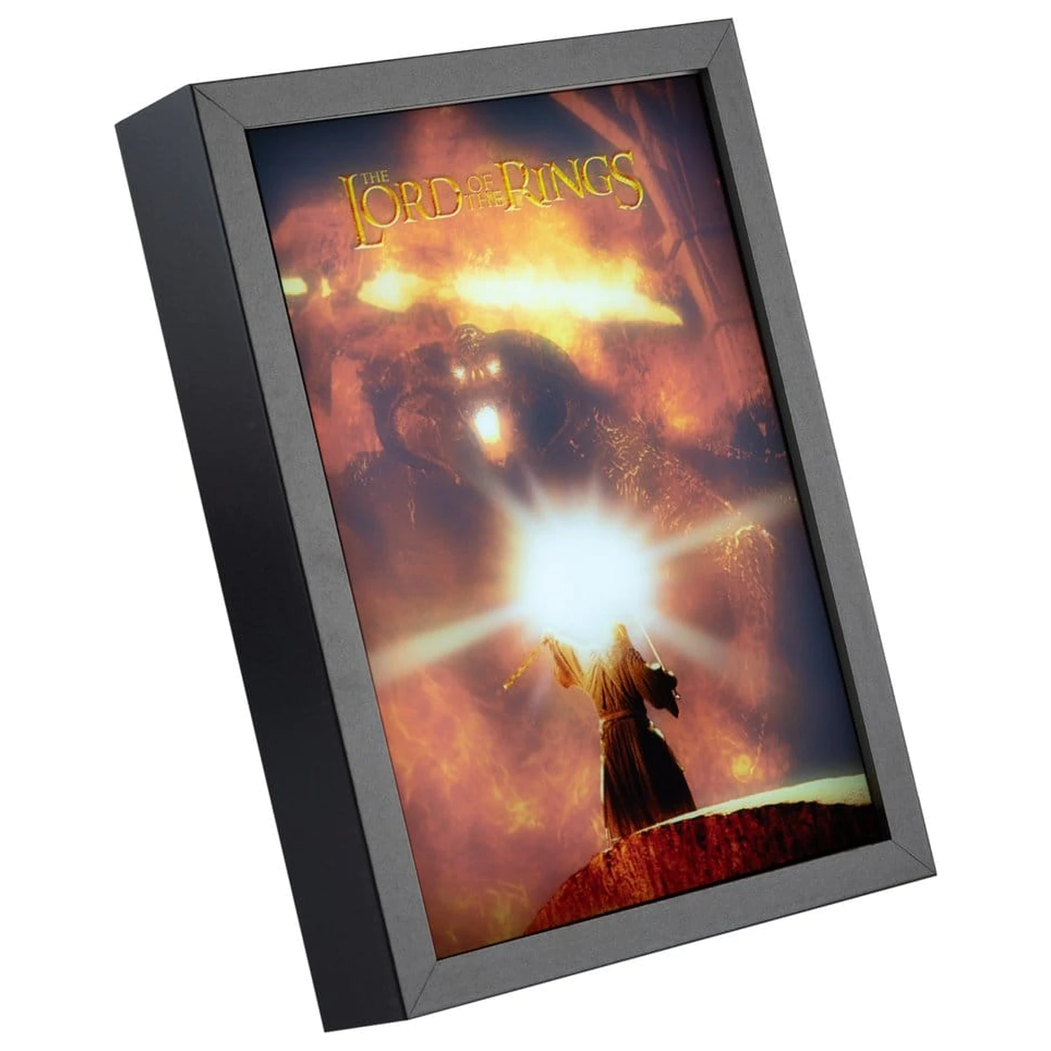 The Lord of the Rings zarámovaný LED panel 28 x 20 cm produktová fotografia