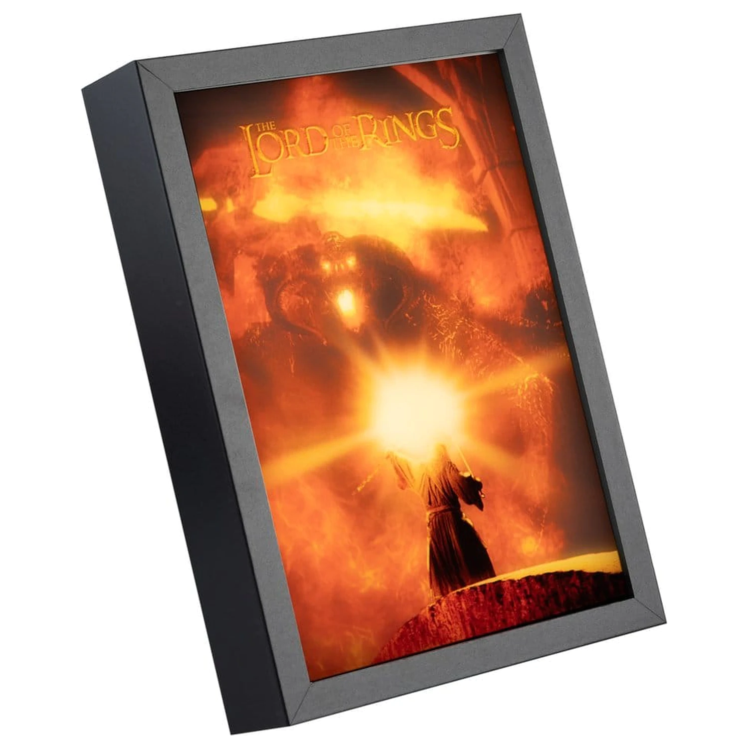 The Lord of the Rings zarámovaný LED panel 28 x 20 cm produktová fotografia