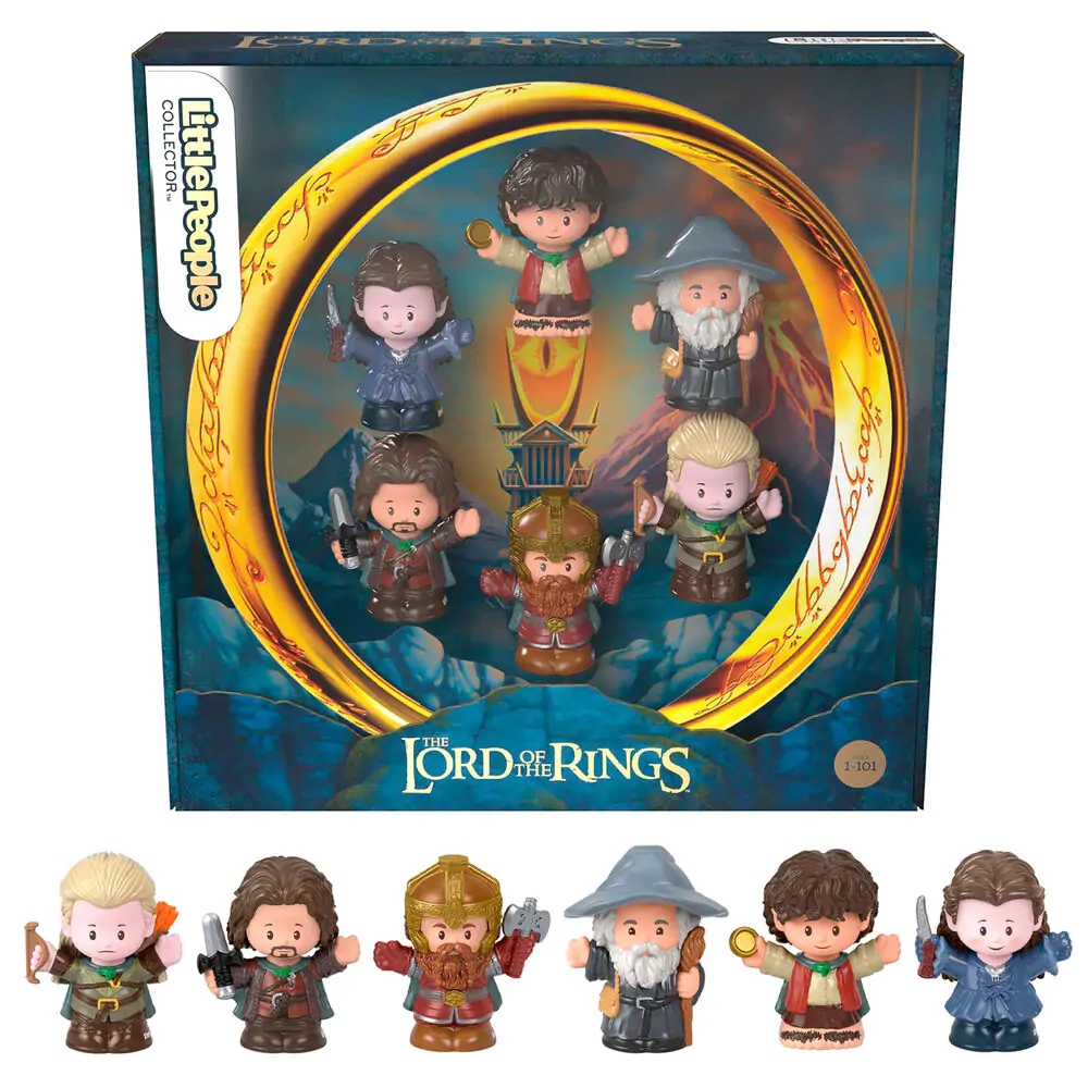 The Lord of the Rings Zberateľská sada figúrok Little People produktová fotografia