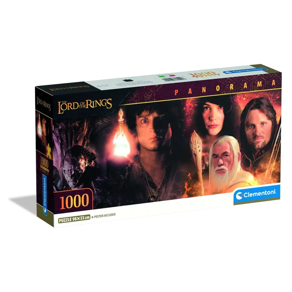 The Lord of the Rings Panorama puzzle 1000 dielikov produktová fotografia