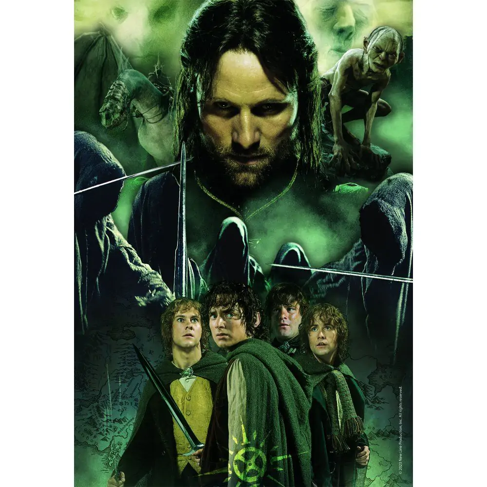 The Lord of the Rings puzzle 1000 dielikov produktová fotografia