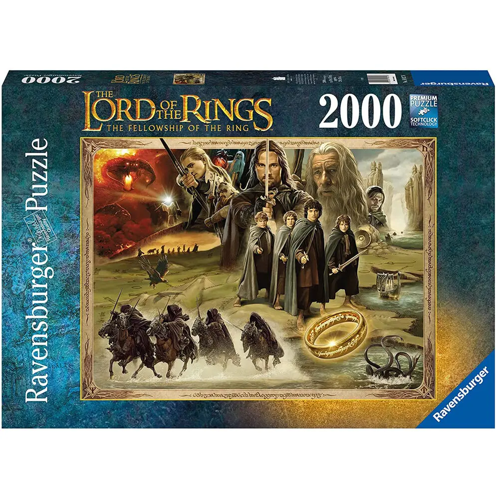 The Lord of the Rings puzzle 2000ks produktová fotografia