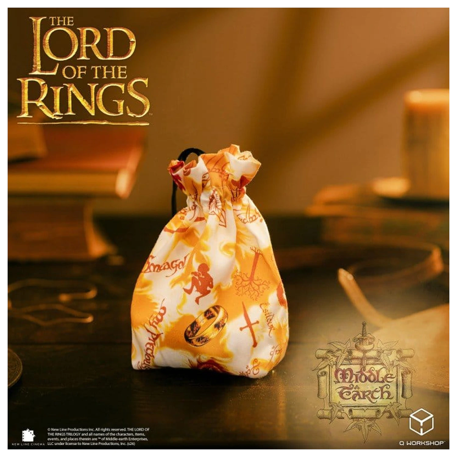 The Lord of the Rings Ring-bearers Full Art vrecko na kocky produktová fotografia