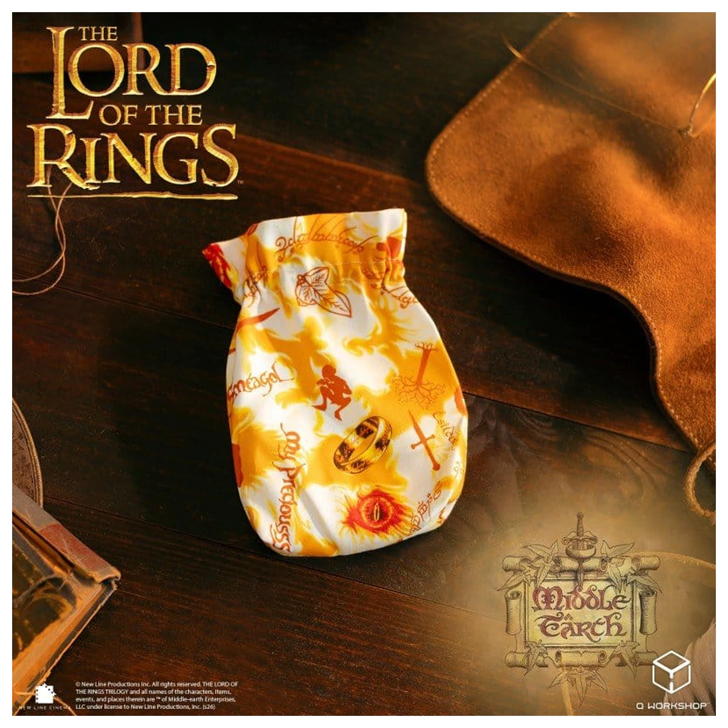 The Lord of the Rings Ring-bearers Full Art vrecko na kocky produktová fotografia