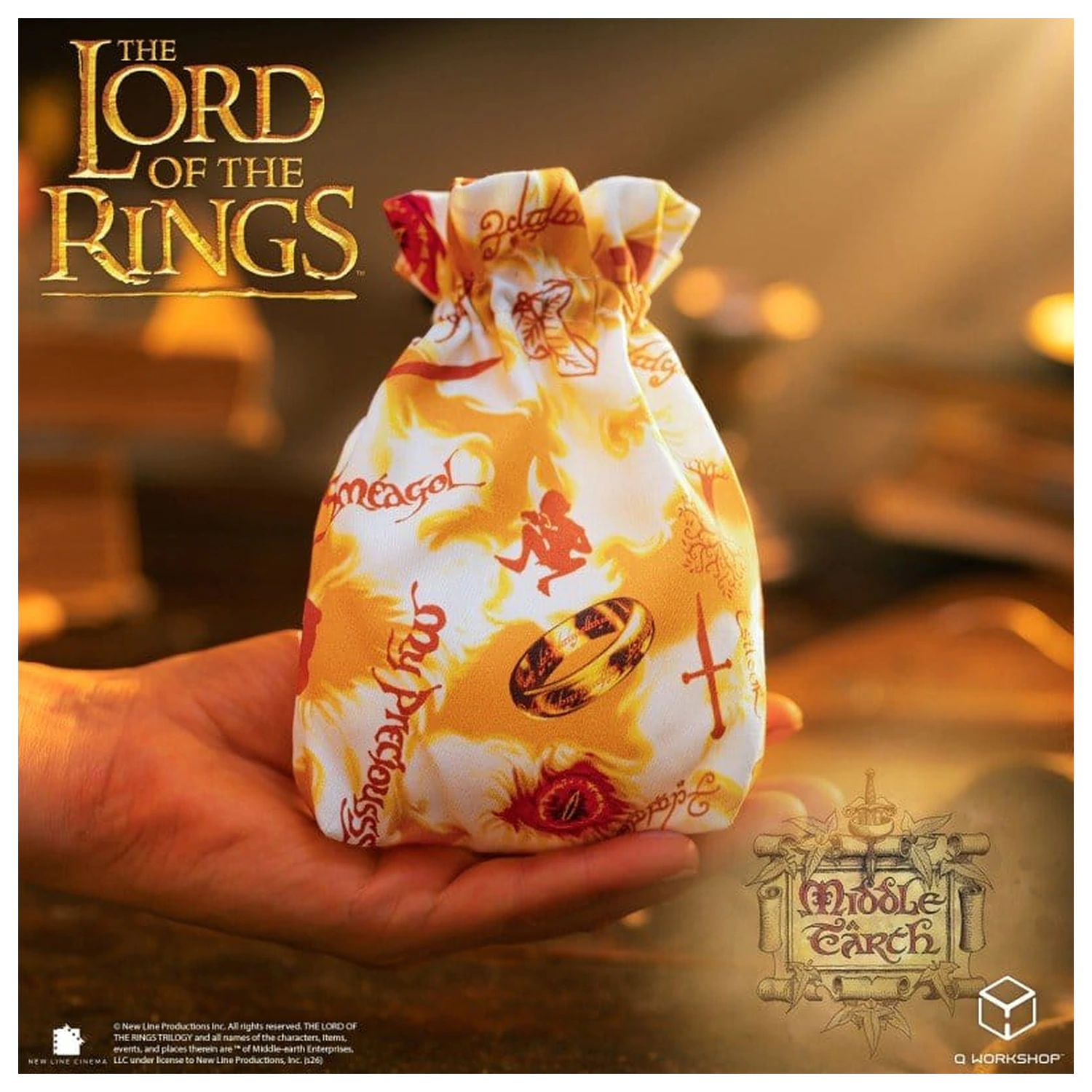 The Lord of the Rings Ring-bearers Full Art vrecko na kocky produktová fotografia