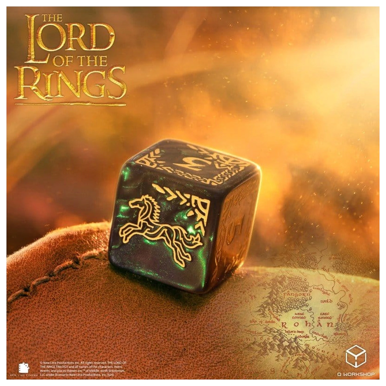 The Lord of the Rings súprava kociek 7 Rohan produktová fotografia