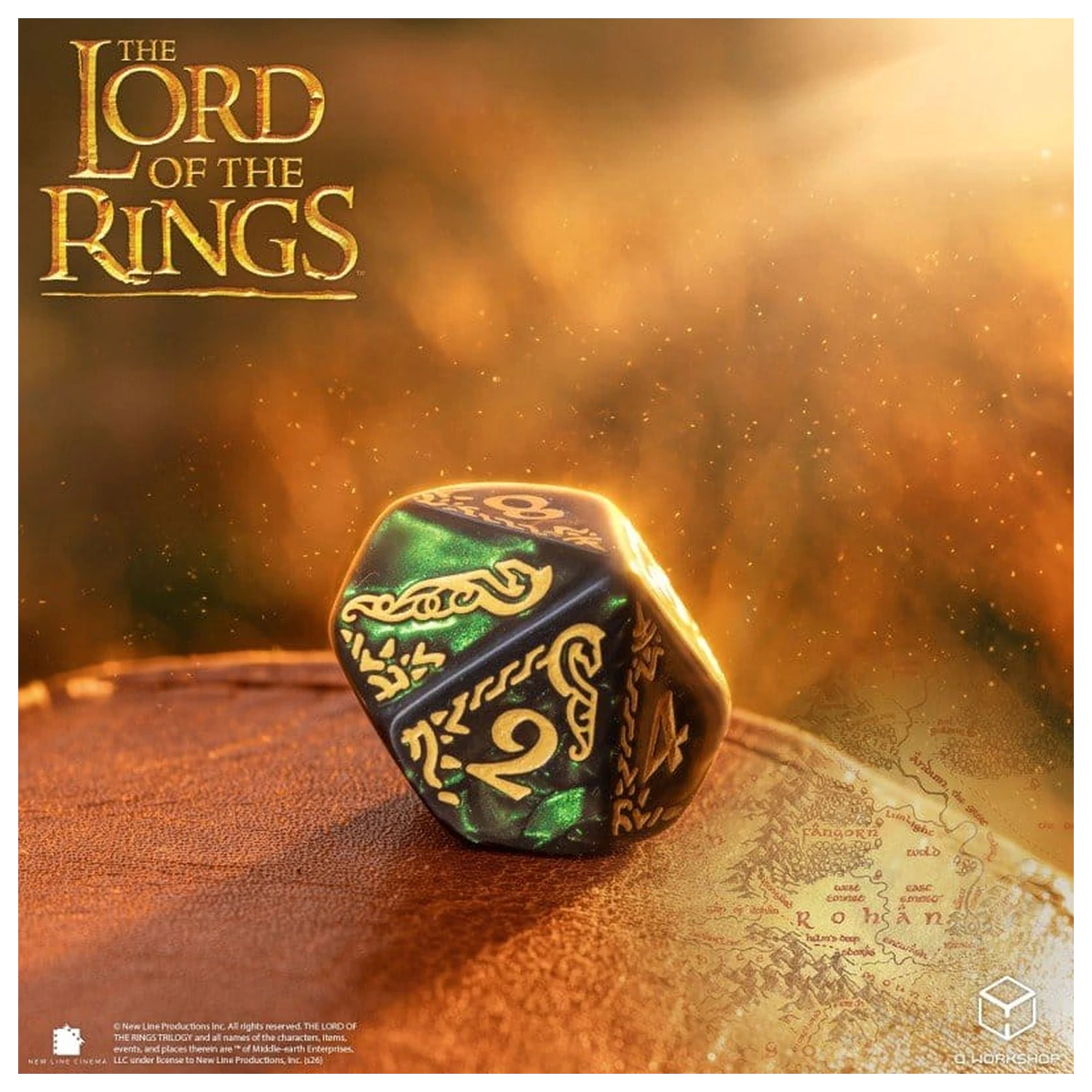 The Lord of the Rings súprava kociek 7 Rohan produktová fotografia