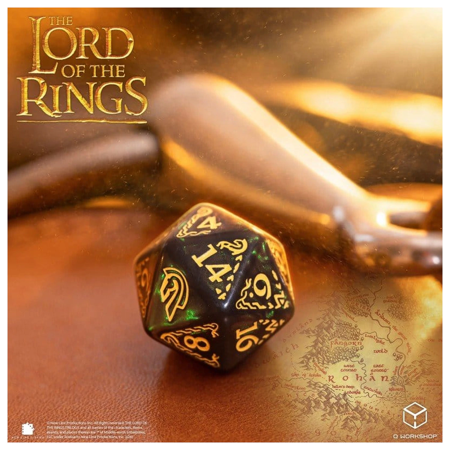 The Lord of the Rings súprava kociek 7 Rohan produktová fotografia