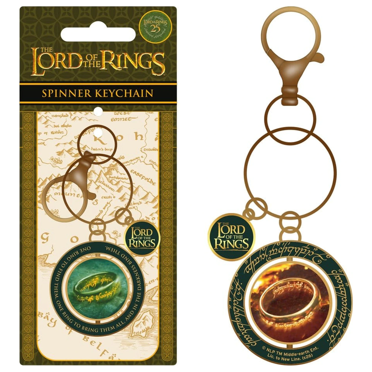 The Lord of the Rings otočný prívesok na kľúče Epic Journey produktová fotografia