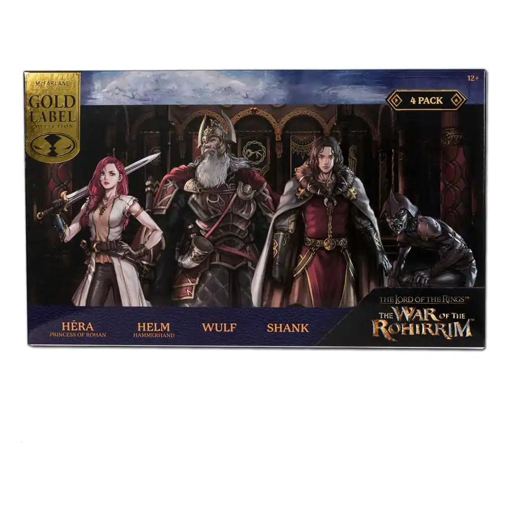 The Lord of the Rings: The War of the Rohirrim akčné figúrky 4-pack 10 cm termékfotó