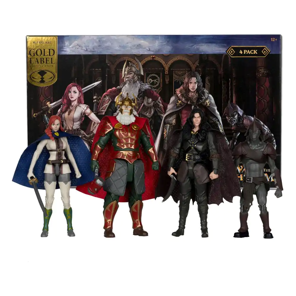 The Lord of the Rings: The War of the Rohirrim akčné figúrky 4-pack 10 cm termékfotó