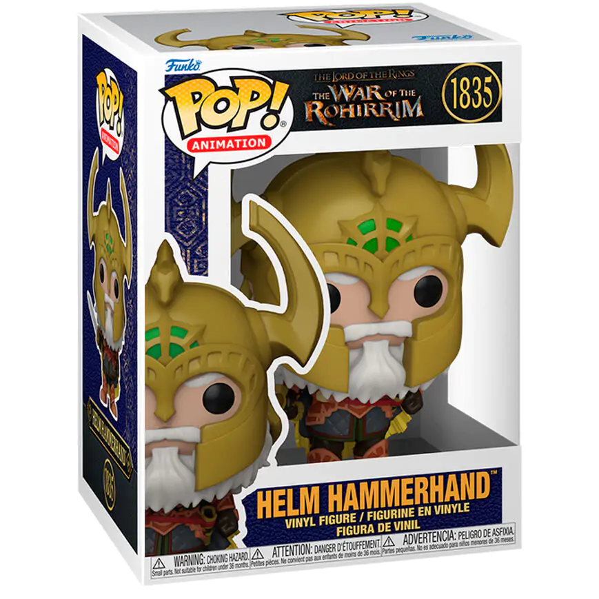The Lord of the Rings: The War of the Rohirrim Funko POP! Movies vinylová figúrka Helm Hammerhand 9 cm produktová fotografia