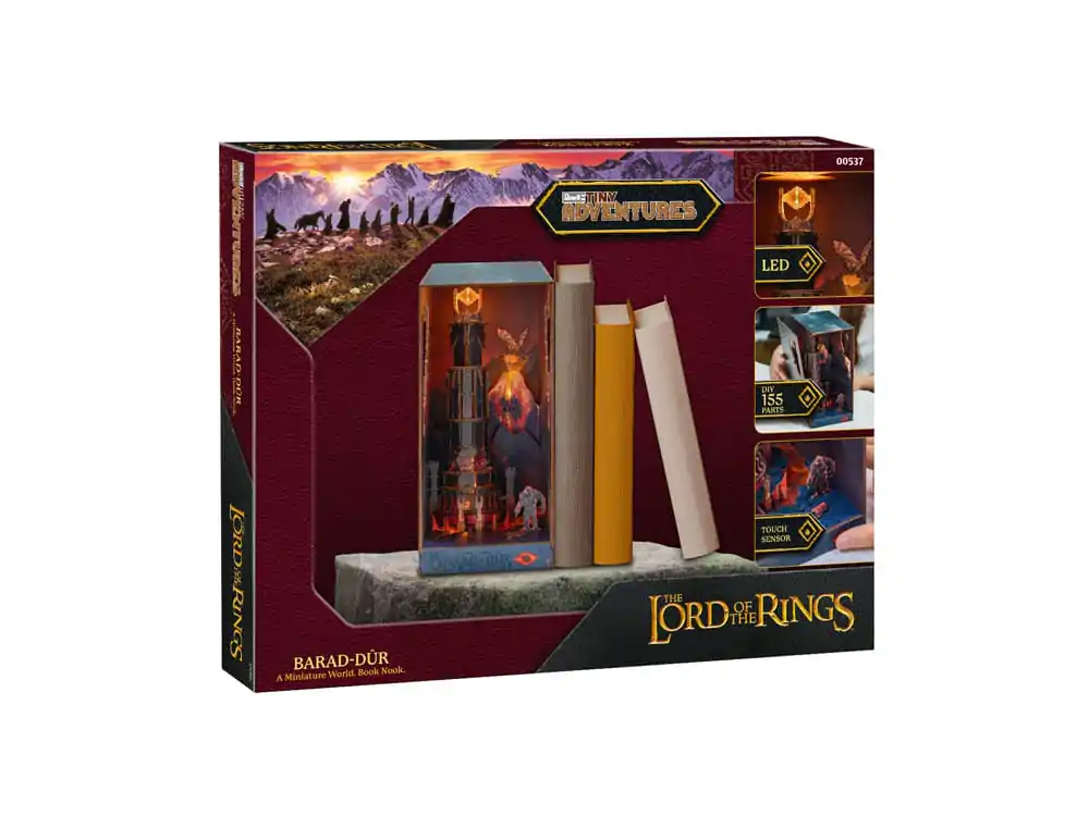 The Lord of the Rings Tiny Adventures Book Nook Mini Diorama Barad-Dûr 23 cm produktová fotografia