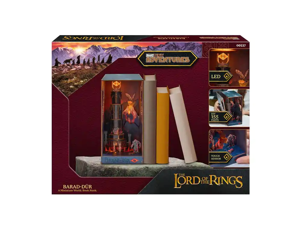 The Lord of the Rings Tiny Adventures Book Nook Mini Diorama Barad-Dûr 23 cm produktová fotografia
