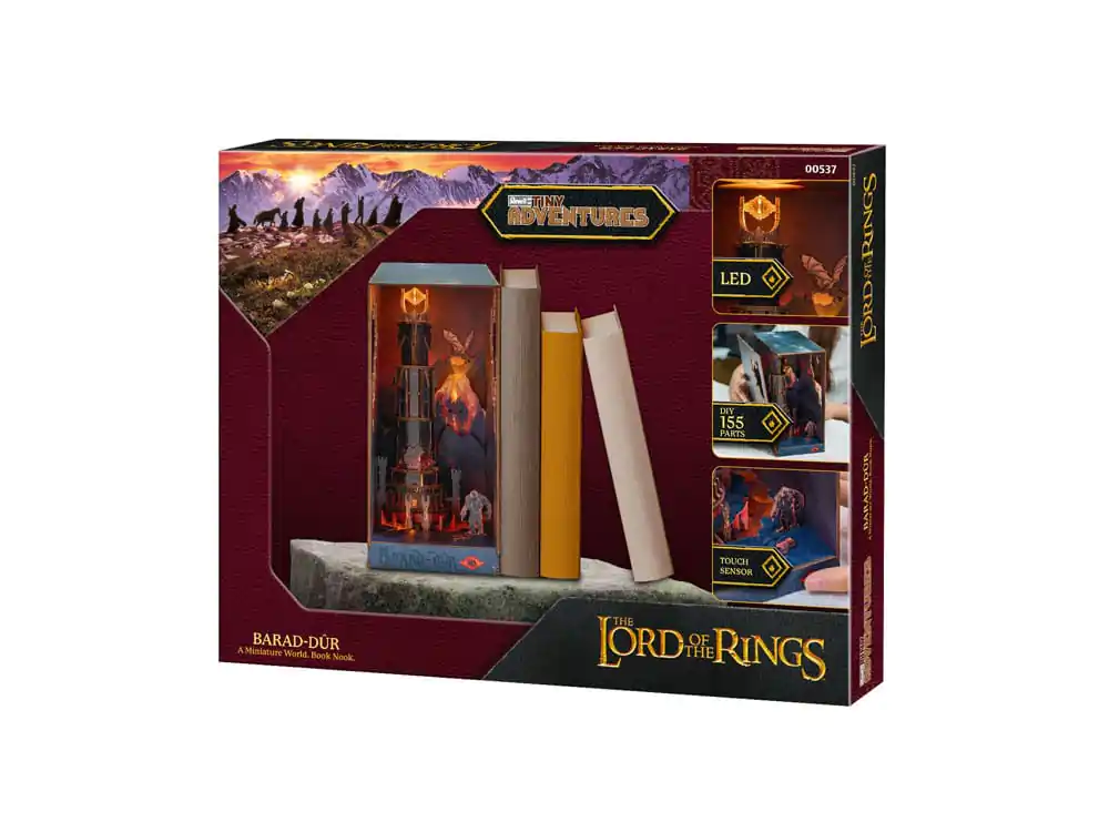 The Lord of the Rings Tiny Adventures Book Nook Mini Diorama Barad-Dûr 23 cm produktová fotografia