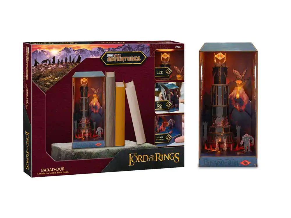 The Lord of the Rings Tiny Adventures Book Nook Mini Diorama Barad-Dûr 23 cm produktová fotografia