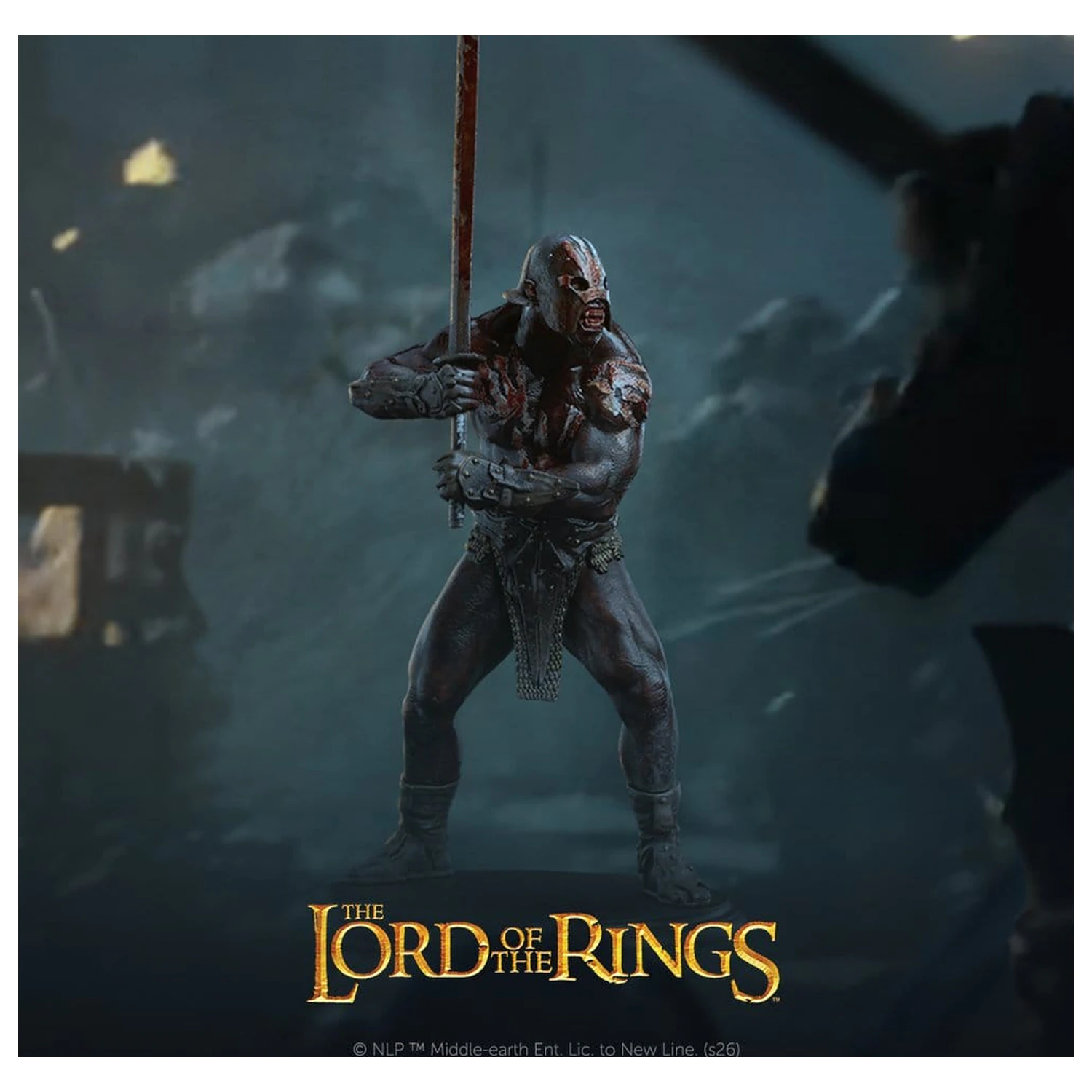 The Lord of the Rings Mini Socha Uruk-hai Berserker 24 cm produktová fotografia