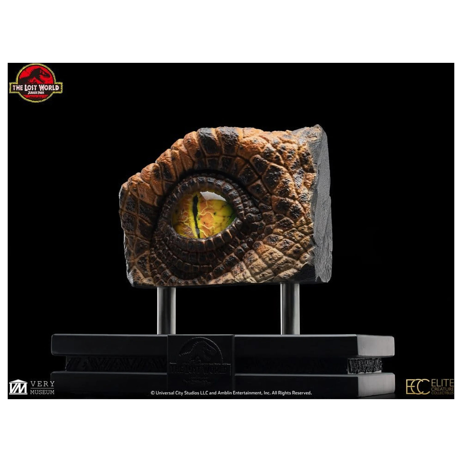 The Lost World: Jurassic Park Replika Bust Muž Velociraptor Eye Prop 23 cm produktová fotografia