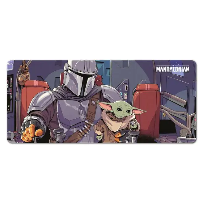 Star Wars Mandalorian & Child podložka na hrací stôl termékfotó