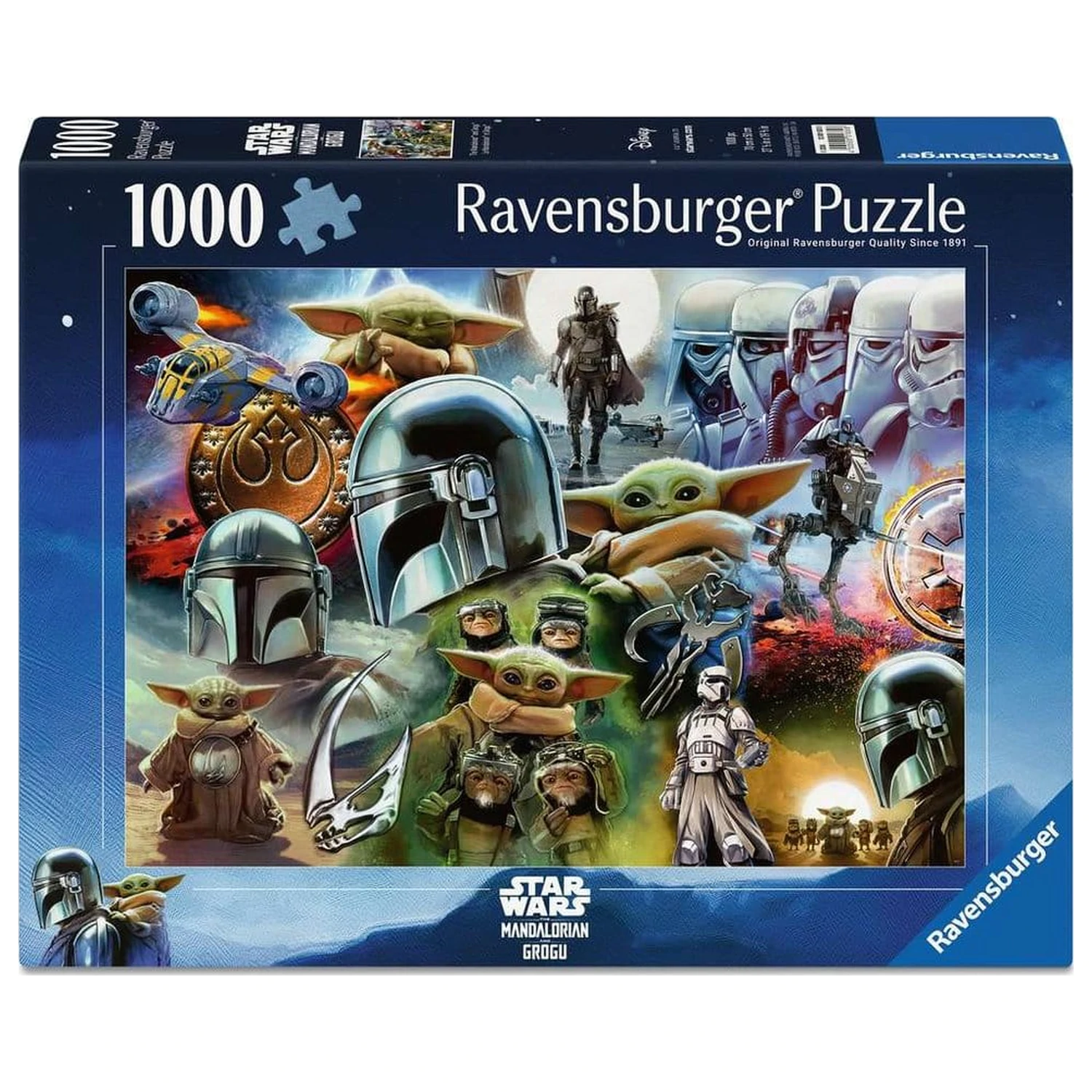The Mandalorian and Grogu Skladačka (1000 kusov) produktová fotografia