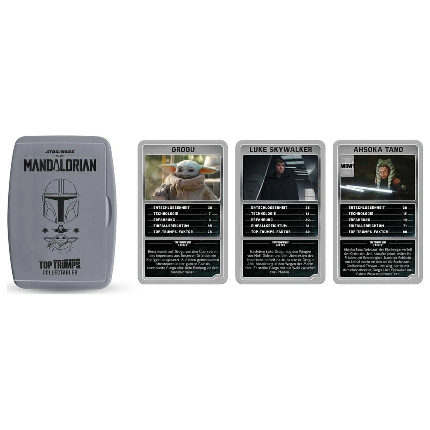The Mandalorian a Grogu Kartová hra Top Trumps Collectables *Nemecká verzia* produktová fotografia