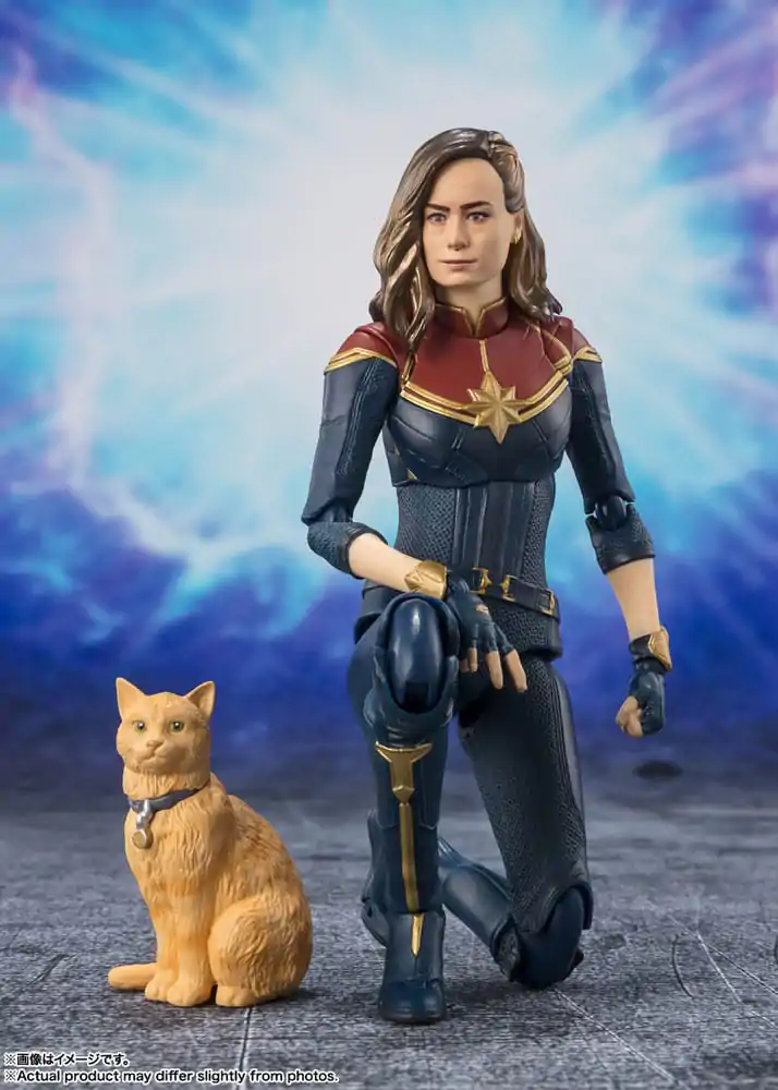 The Marvels S.H. Figuarts Akčná figúrka Captain Marvel 15 cm termékfotó