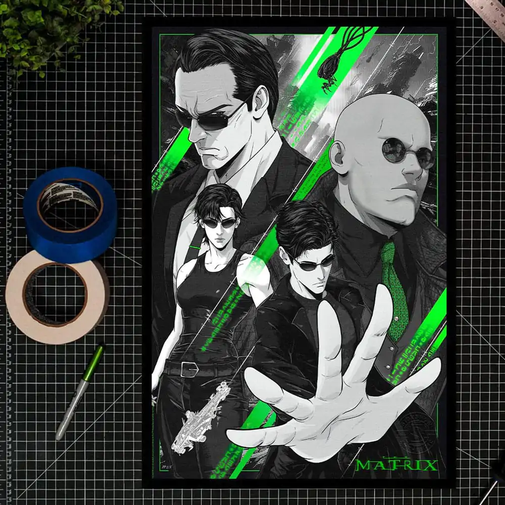 The Matrix Art Print Free Your Mind 41 x 61 cm - nezarámovaná termékfotó