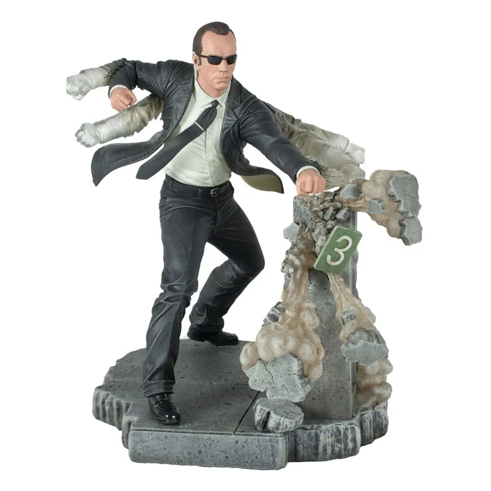 The Matrix Gallery PVC Socha Agent Smith 25 cm termékfotó