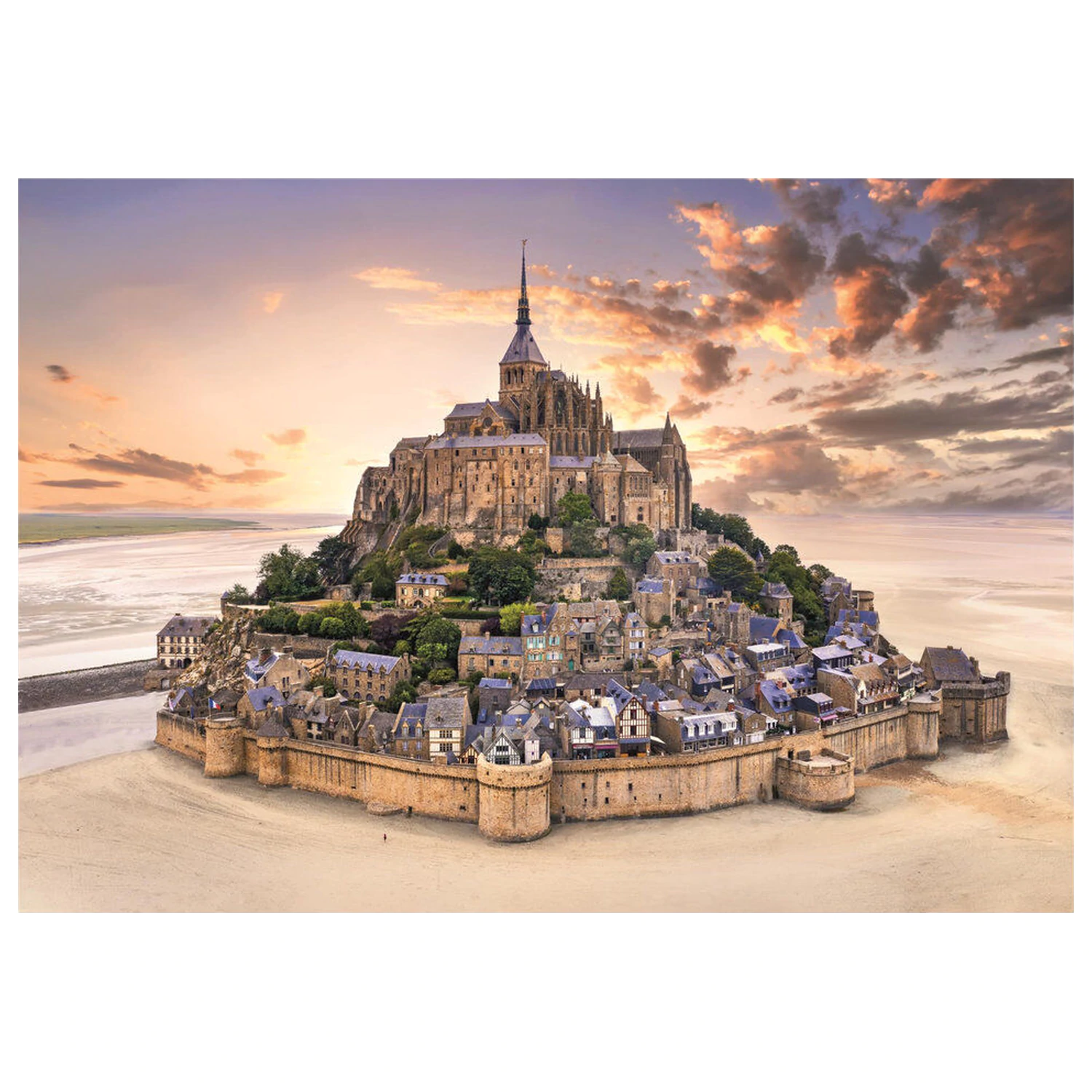 The Mont Saint-Michel Risin puzzle 1500ks produktová fotografia