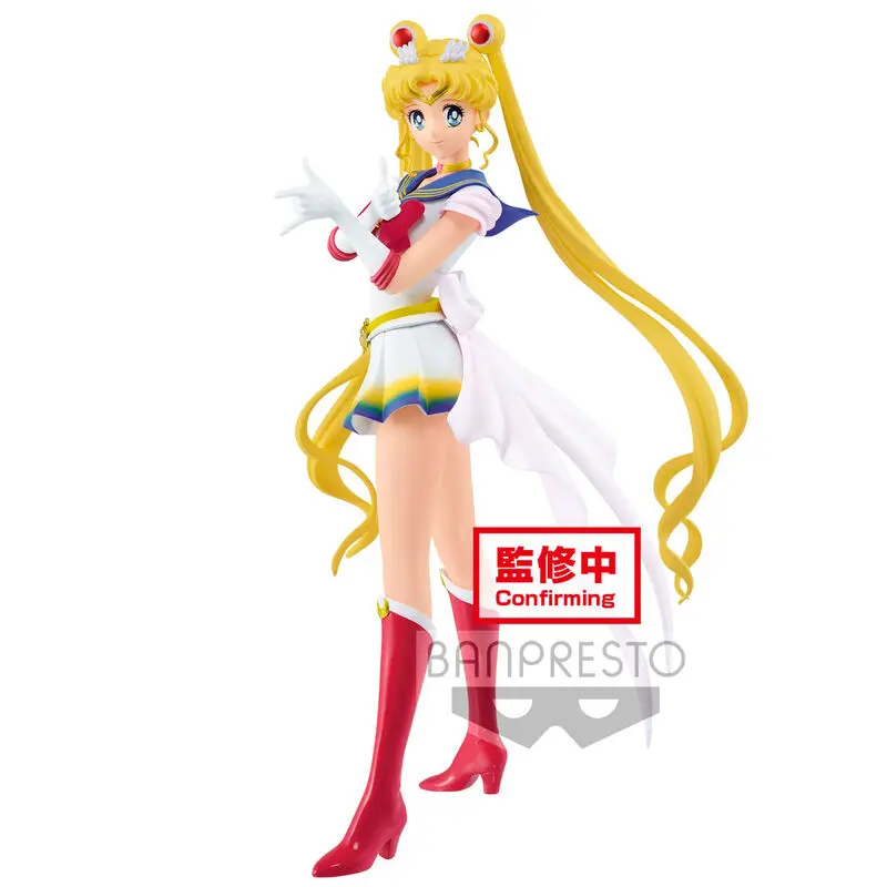 Sailor Moon Eternal Glitter &amp; Glamours PVC figúrka Super Sailor Moon verzia 23 cm termékfotó