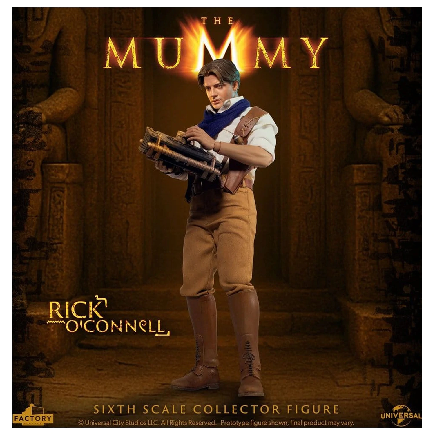 The Mummy Akčná figúrka 1/6 Rick O’Connell 30 cm produktová fotografia