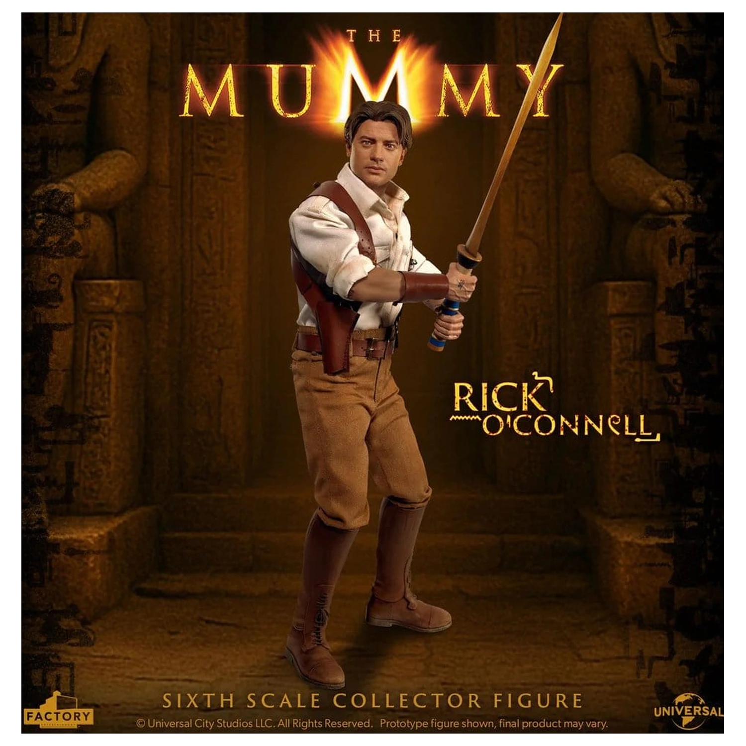 The Mummy Akčná figúrka 1/6 Rick O’Connell 30 cm produktová fotografia