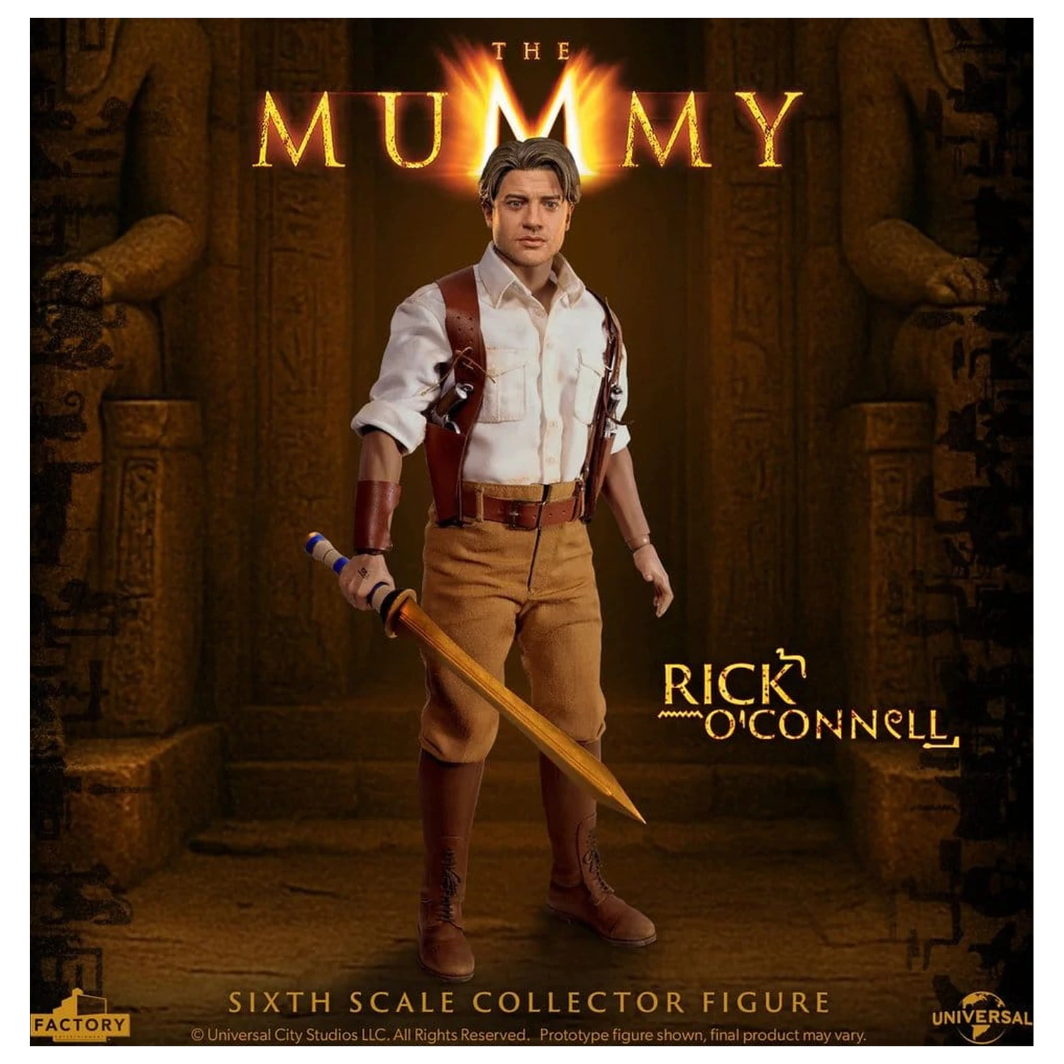 The Mummy Akčná figúrka 1/6 Rick O’Connell 30 cm produktová fotografia