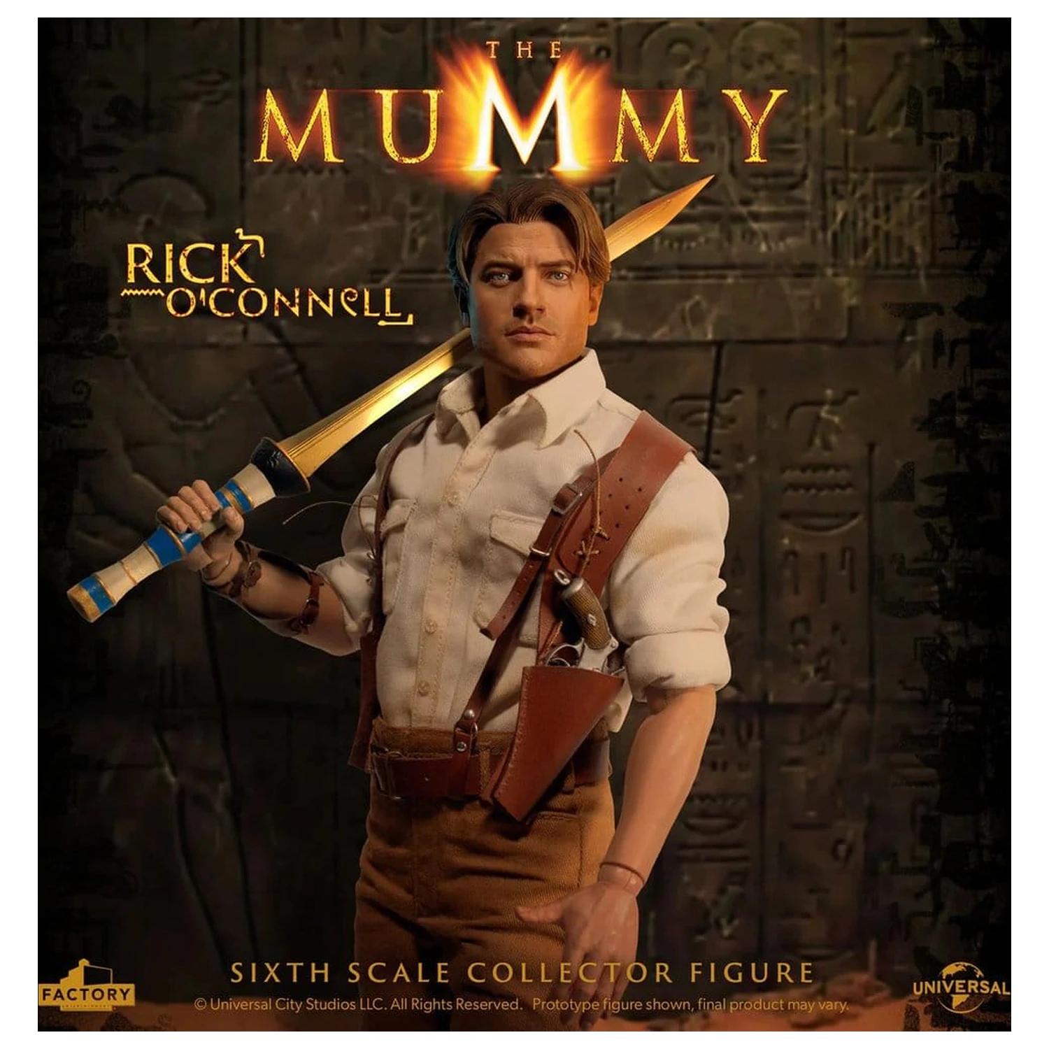 The Mummy Akčná figúrka 1/6 Rick O’Connell 30 cm produktová fotografia