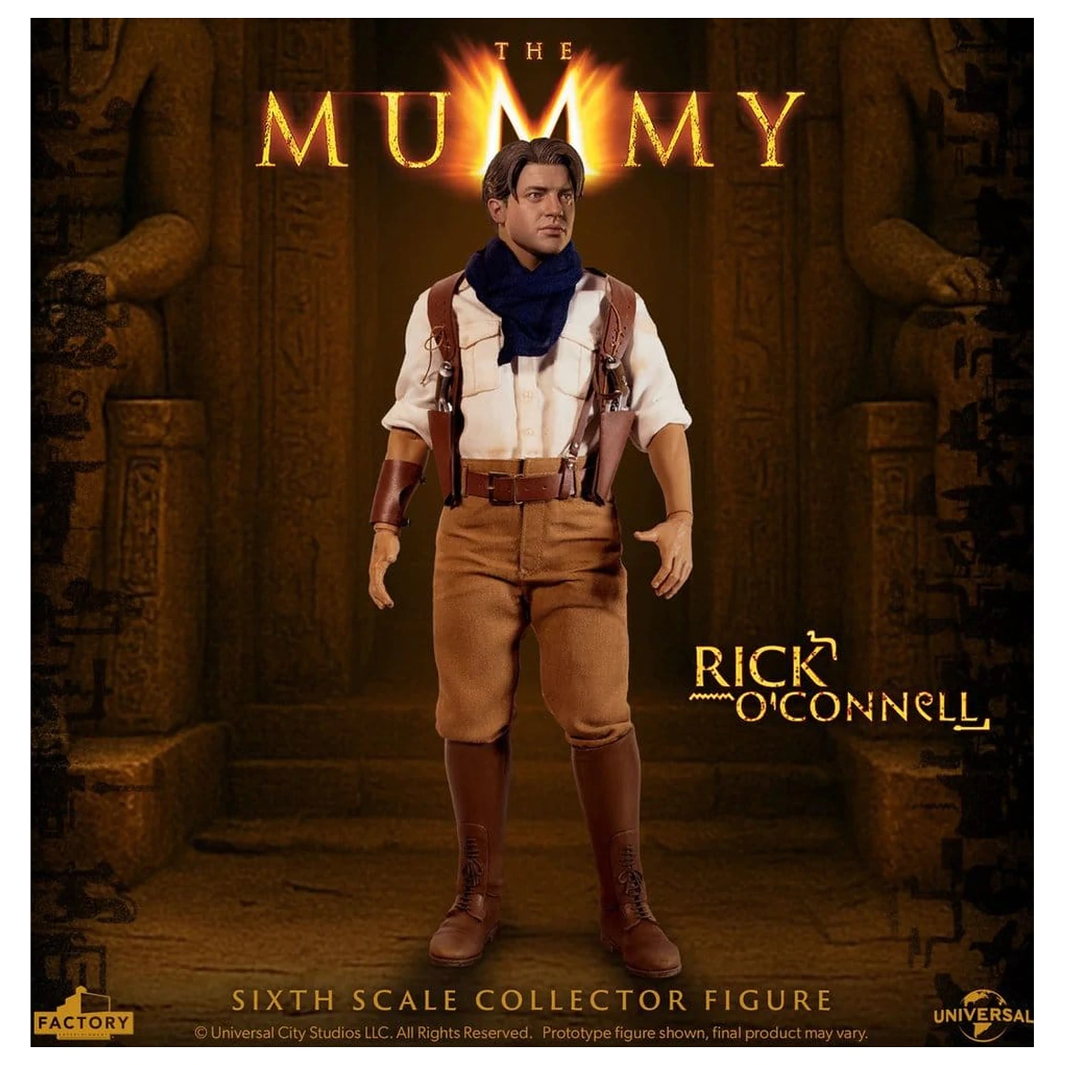 The Mummy Akčná figúrka 1/6 Rick O’Connell 30 cm produktová fotografia