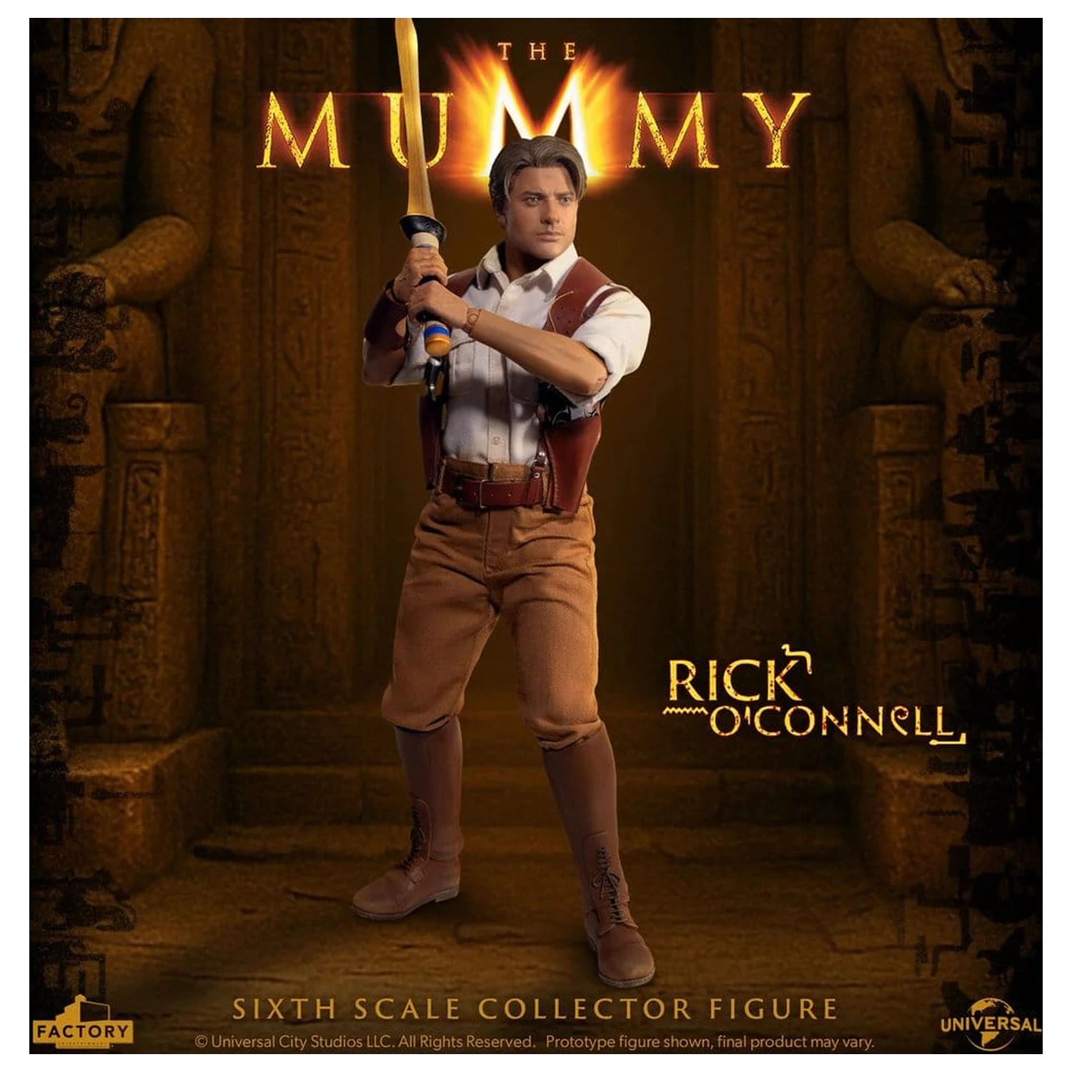 The Mummy Akčná figúrka 1/6 Rick O’Connell 30 cm produktová fotografia