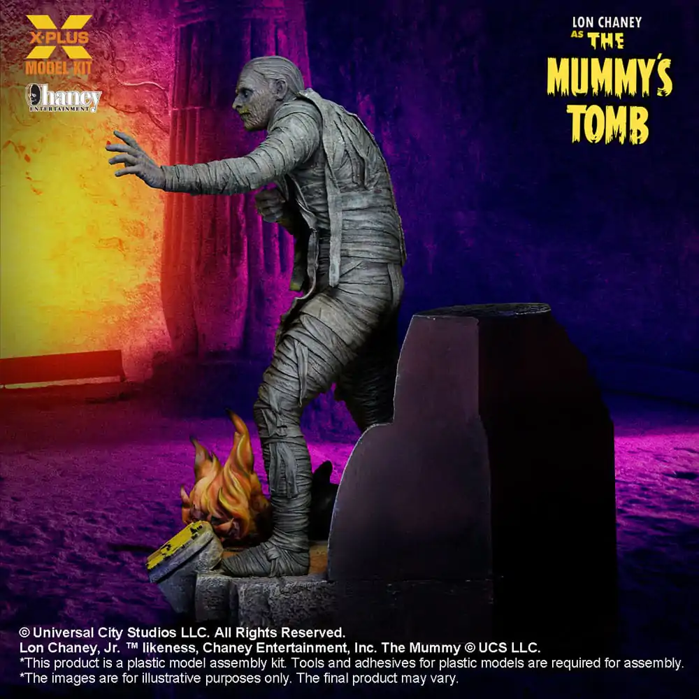 The Mummy´s Tomb Plastic Model Kit 1/8 Lon Chaney Jr. Plastikový modelársky kit 1/8 Lon Chaney Jr. ako Múmia 23 cm termékfotó