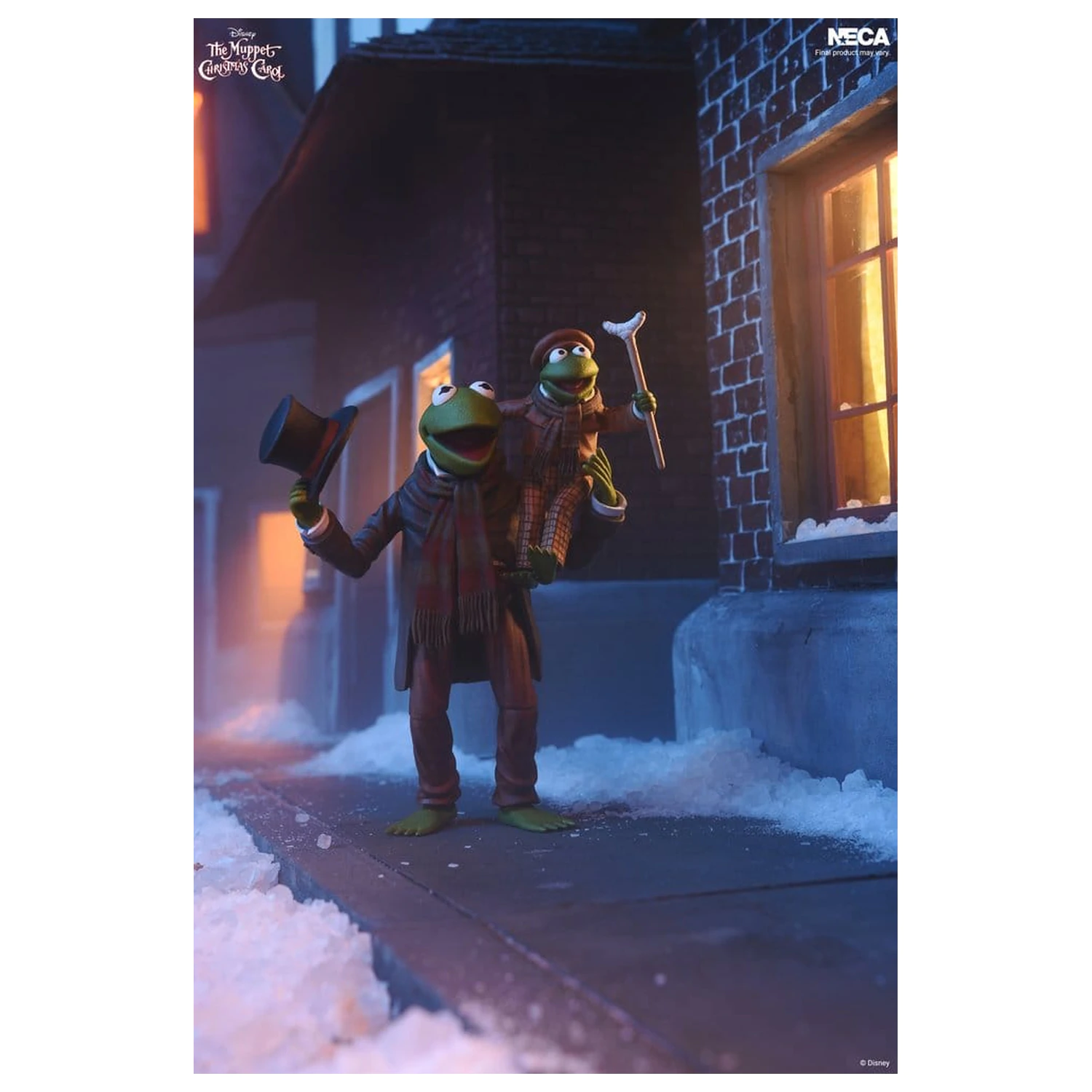 The Muppet Christmas Carol Ultimate akčné figúrky 2-balenie Kermit ako Bob Cratchit a Robin ako Tiny Tim 18 cm produktová fotografia