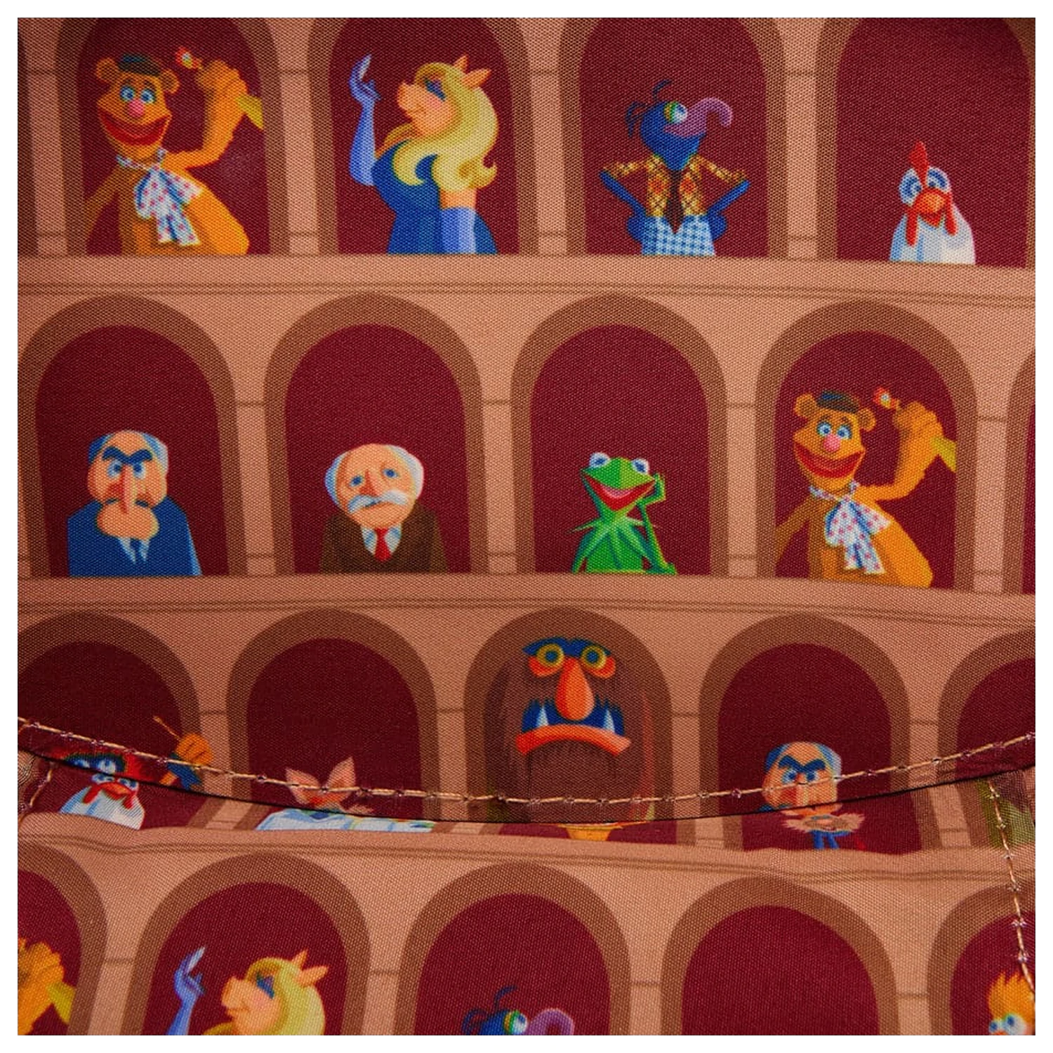 The Muppet Show by Loungefly Crossbody s hornou rúčkou produktová fotografia
