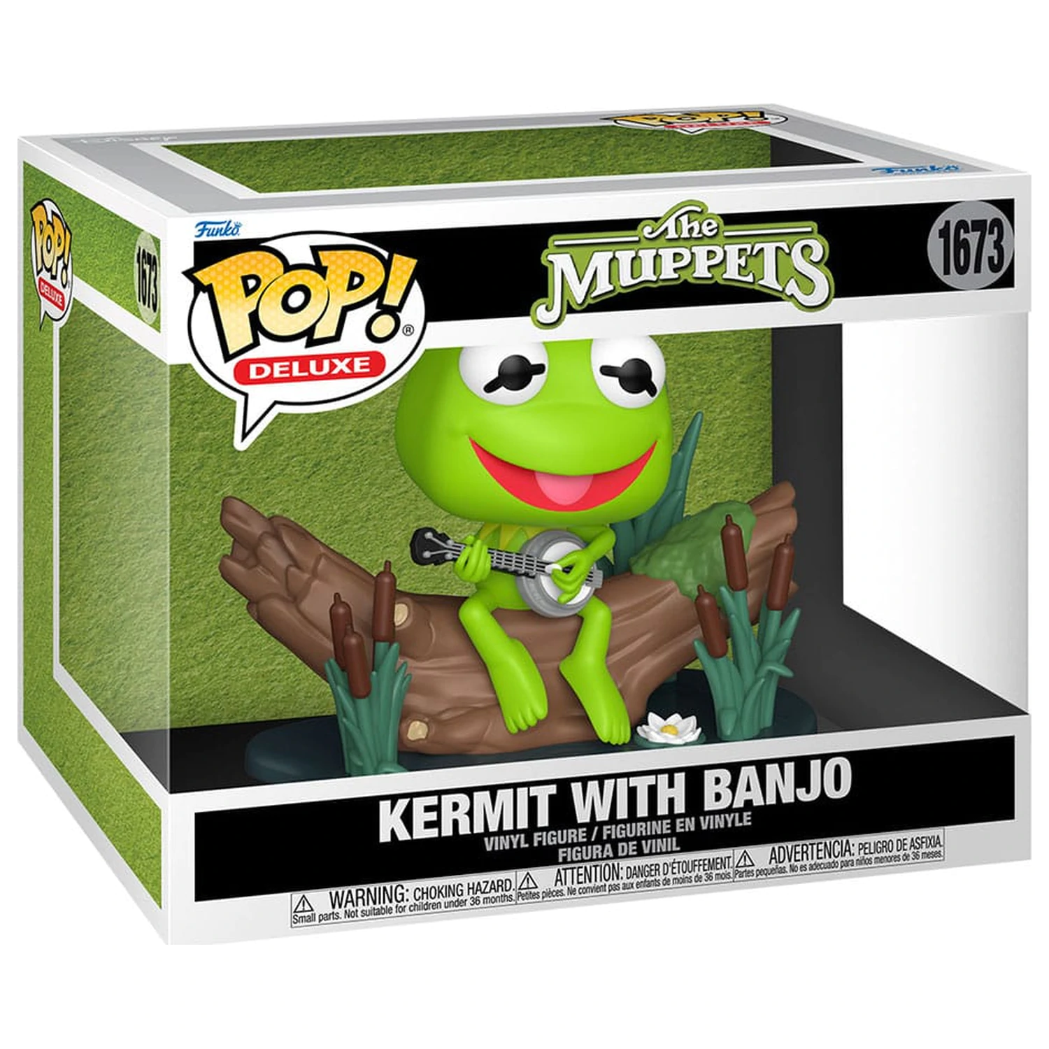 The Muppets Funko POP! Deluxe vinylová figúrka Kermit with Banjo 9 cm produktová fotografia